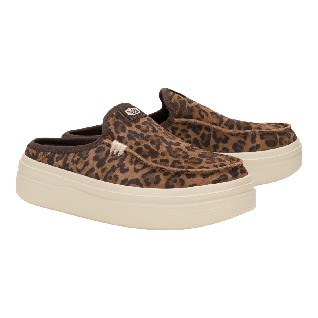 Austin Lift Classic - Brown Leopard - Hey Dude South Africa