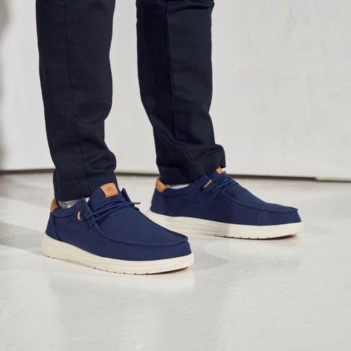Paul Canvas - Navy Blazer - Hey Dude South Africa