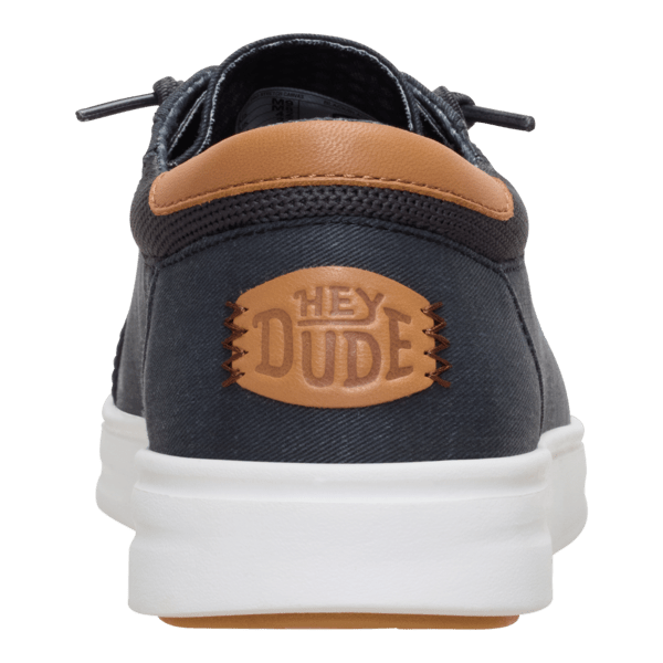 Paul Pro Stretch Canvas - Black Oyster - Hey Dude South Africa