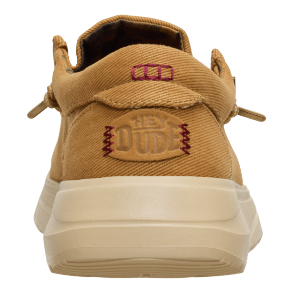 Wally Comf Worn Twill - Bone Brown/Olive Grey - Hey Dude South Africa