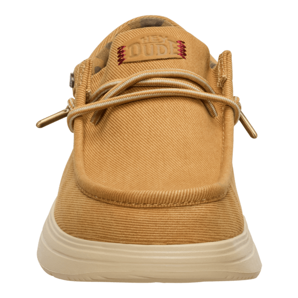 Wally Comf Worn Twill - Bone Brown/Olive Grey - Hey Dude South Africa