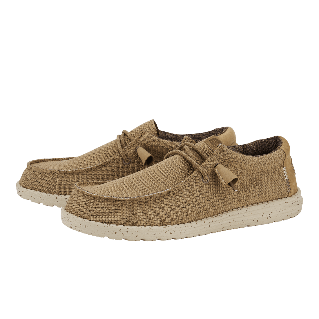 Wally Sport Mesh Tan/White - Hey Dude South Africa