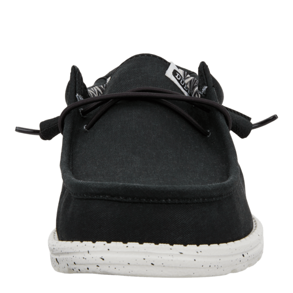 Wally Stretch Canvas - Black - Hey Dude South Africa