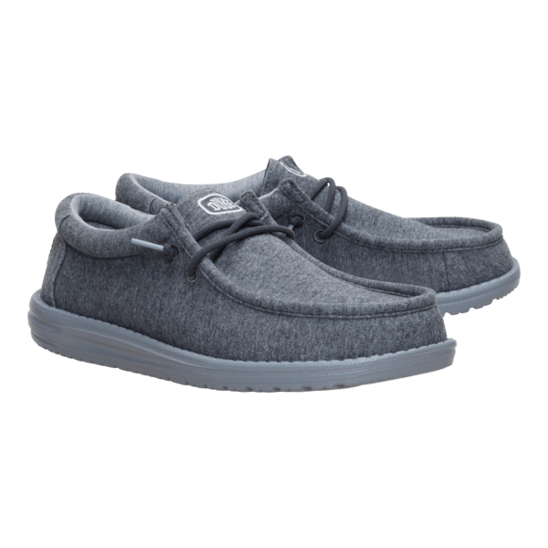 Wally Stretch Jersey - Charcoal - Hey Dude South Africa