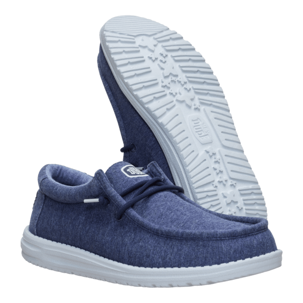 Wally Stretch Jersey - Navy - Hey Dude South Africa