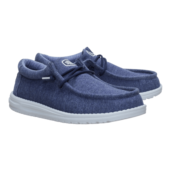 Wally Stretch Jersey - Navy - Hey Dude South Africa