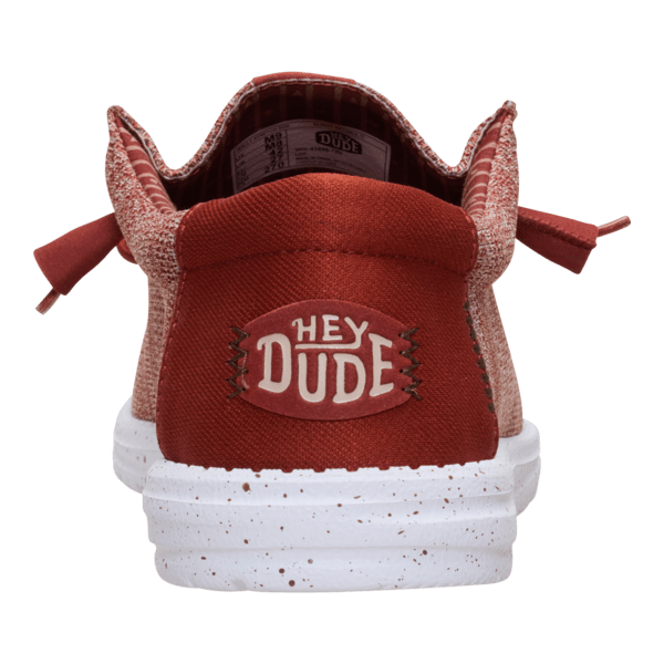 Wally Stretch Sox - Burnt Red/Multi - Hey Dude South Africa