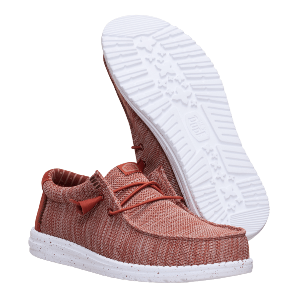 Wally Stretch Sox - Burnt Red/Multi - Hey Dude South Africa