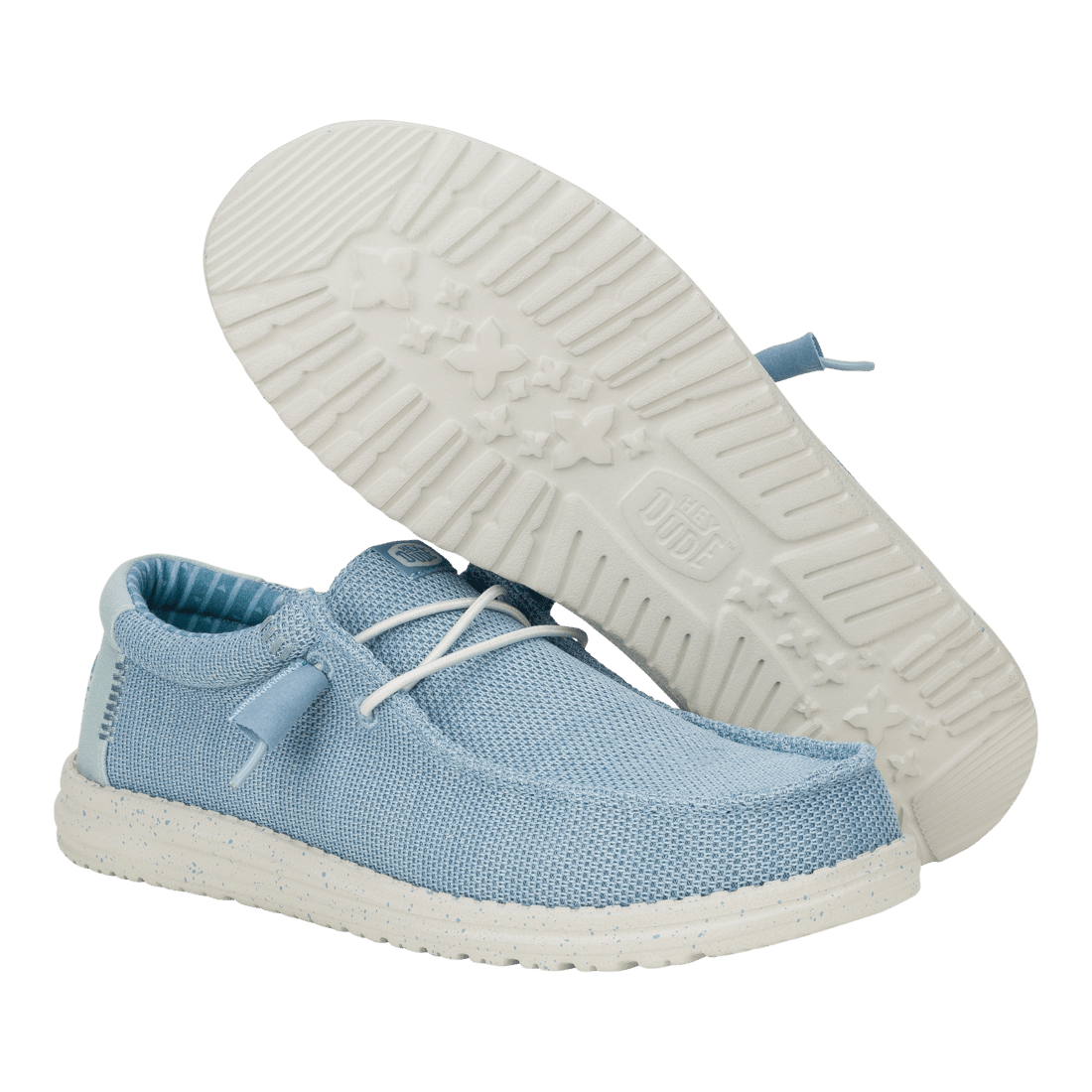 Wally Stretch Sox Cloud Blue/Dawn Blue - Hey Dude South Africa