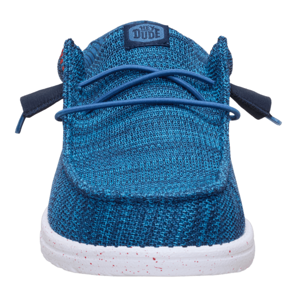 Wally Stretch Sox - Ensign Blue/Multi - Hey Dude South Africa