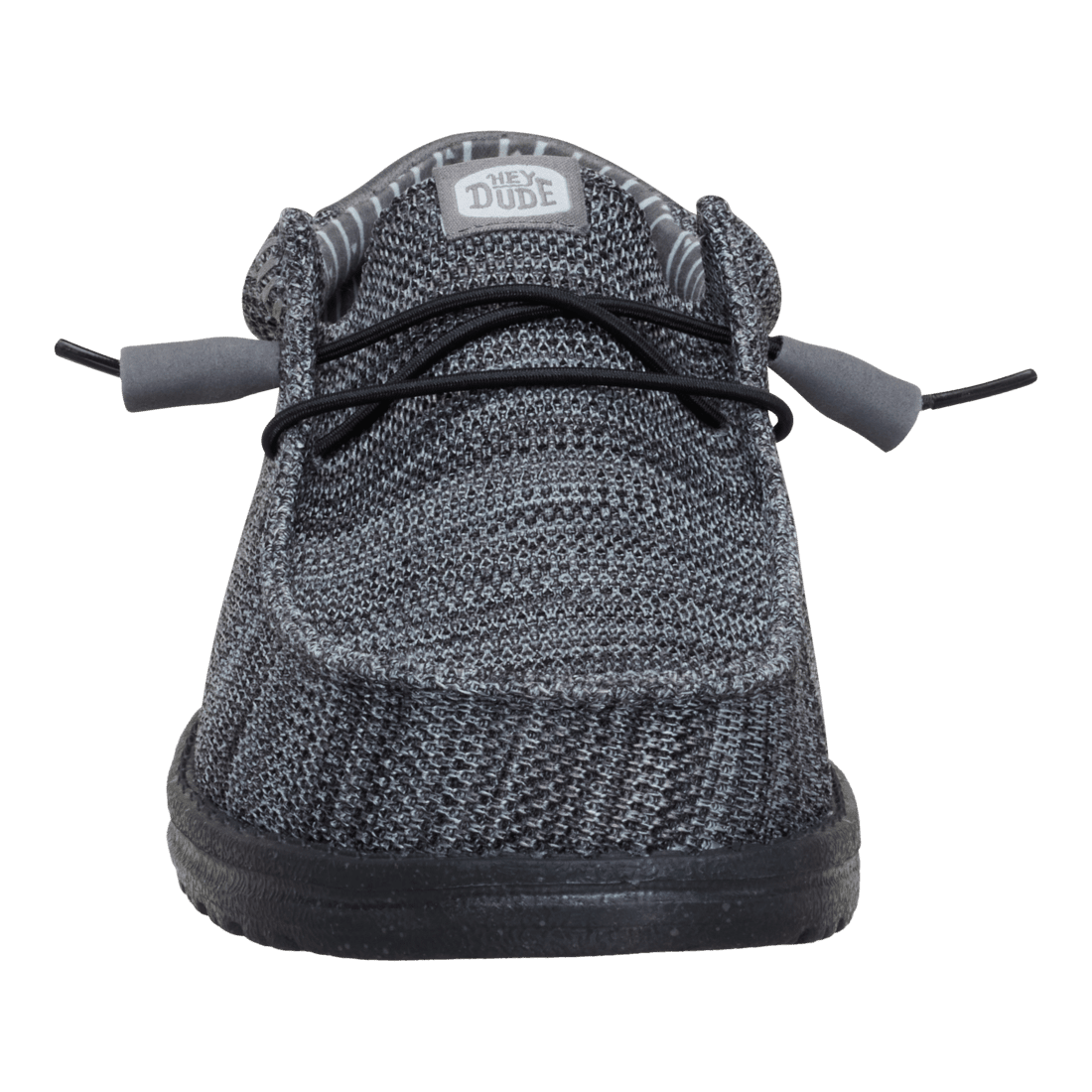 Wally Stretch Sox Granite Grey/Black - Hey Dude South Africa