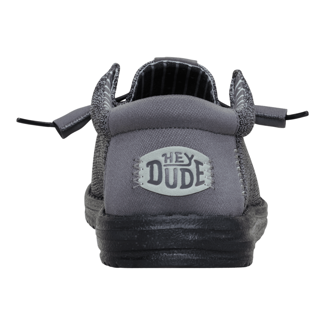 Wally Stretch Sox Granite Grey/Black - Hey Dude South Africa