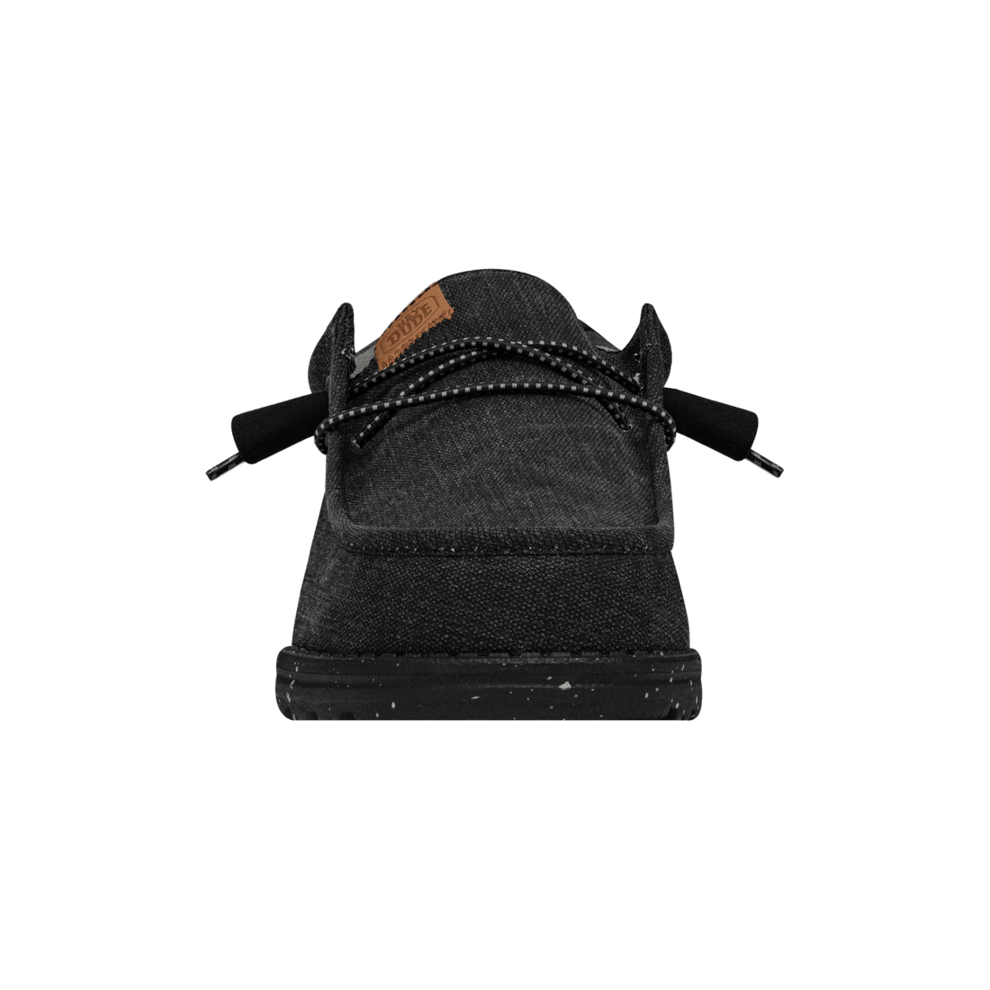 Wally Washed Canvas Black/Black - Hey Dude South Africa