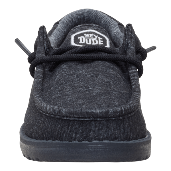 Wally Youth Stretch Jersey - Black - Hey Dude South Africa