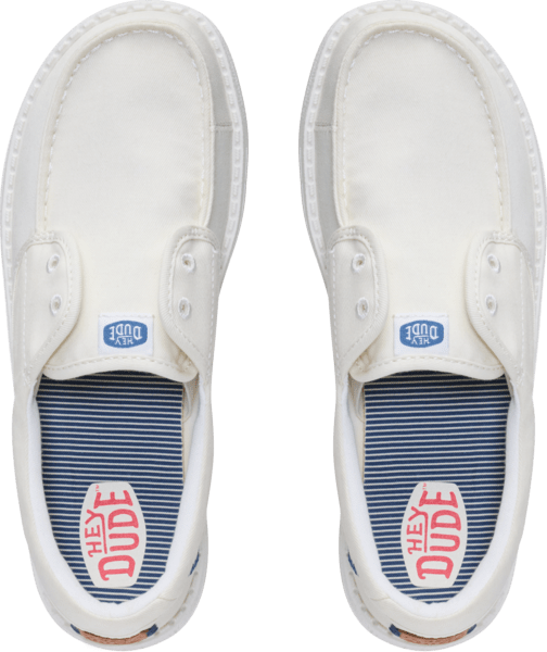 Wendy Cru Stretch Canvas - Snow White - Hey Dude South Africa