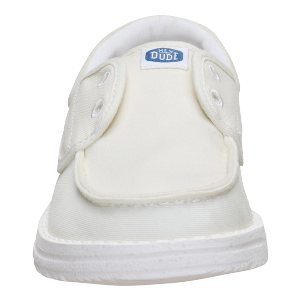 Wendy Cru Stretch Canvas - Snow White - Hey Dude South Africa