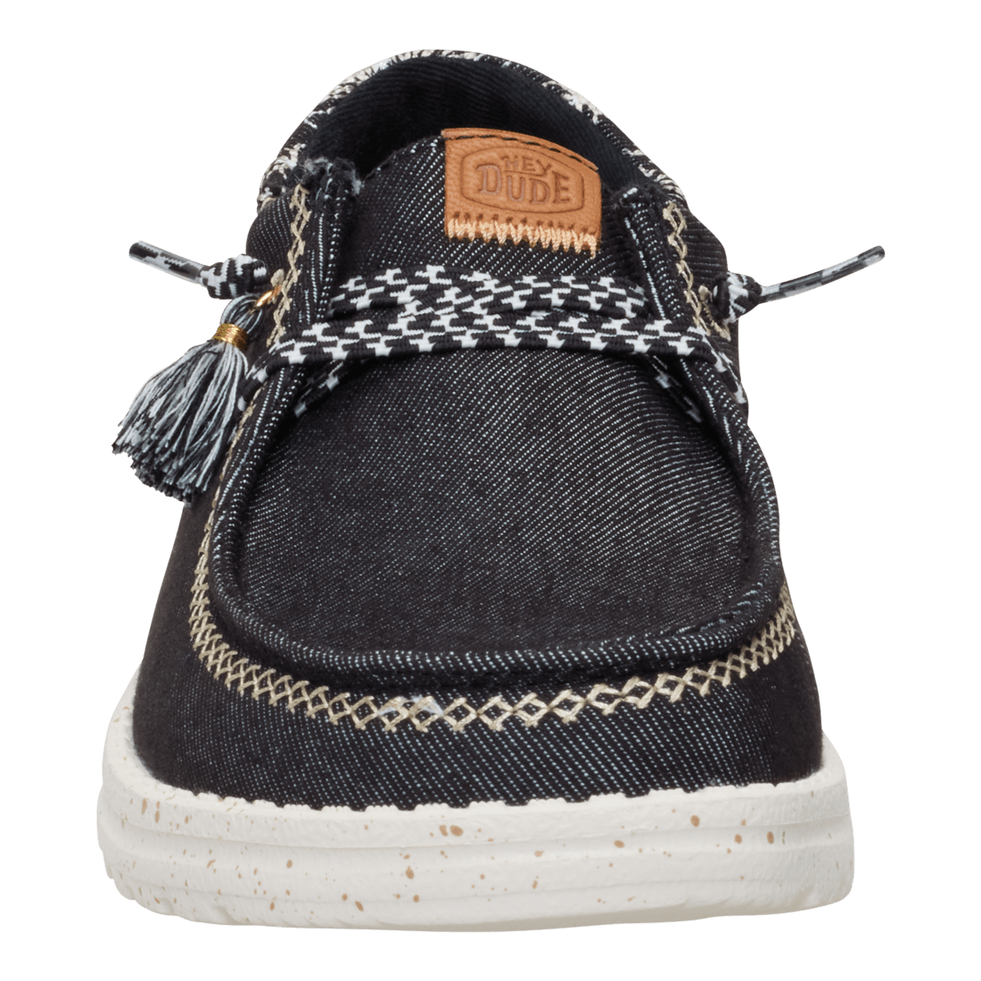 Wendy Funk Embroidered Black - Hey Dude South Africa