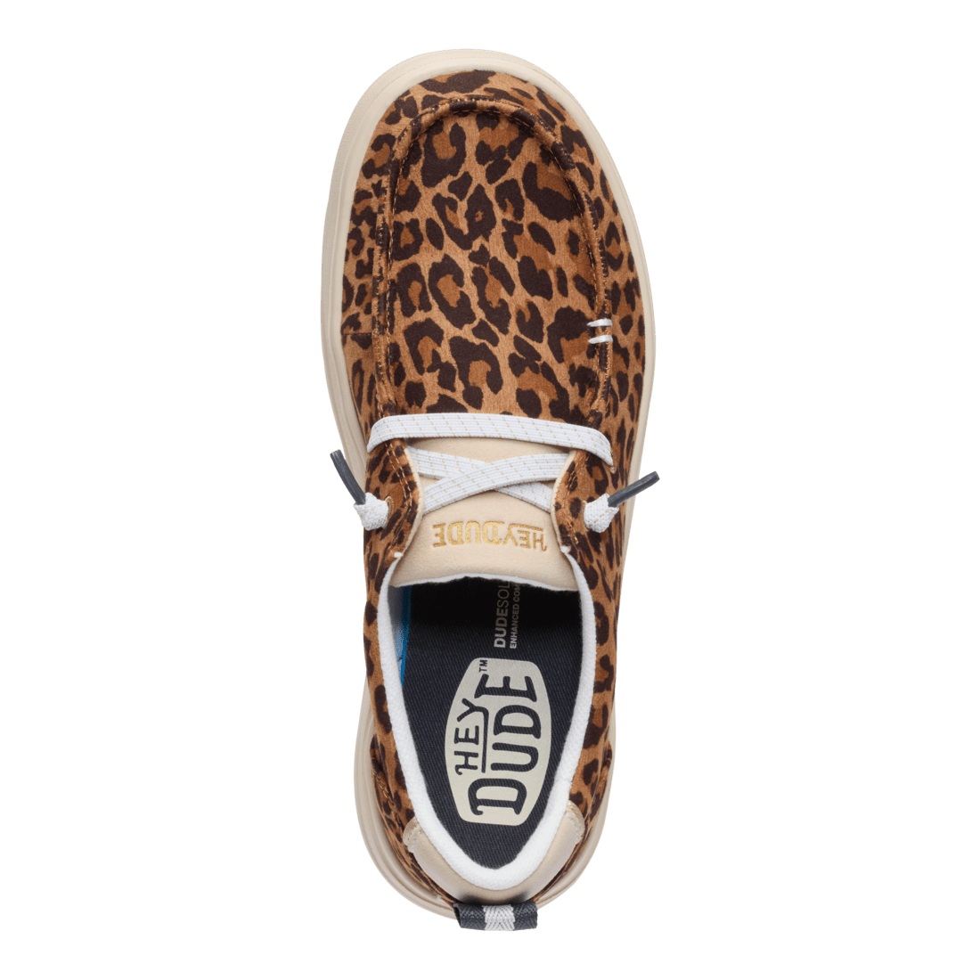 Wendy Nova Classic Tan Leopard - Hey Dude South Africa