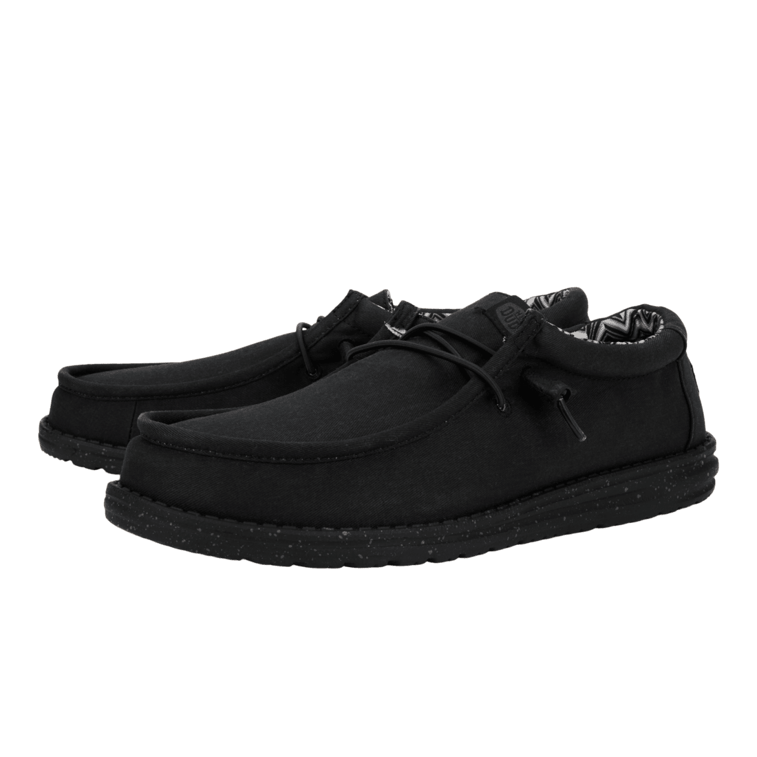 Wendy Stretch Canvas Black/Black - Hey Dude South Africa