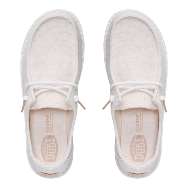 Wendy Stretch Jersey - Oatmeal - Hey Dude South Africa