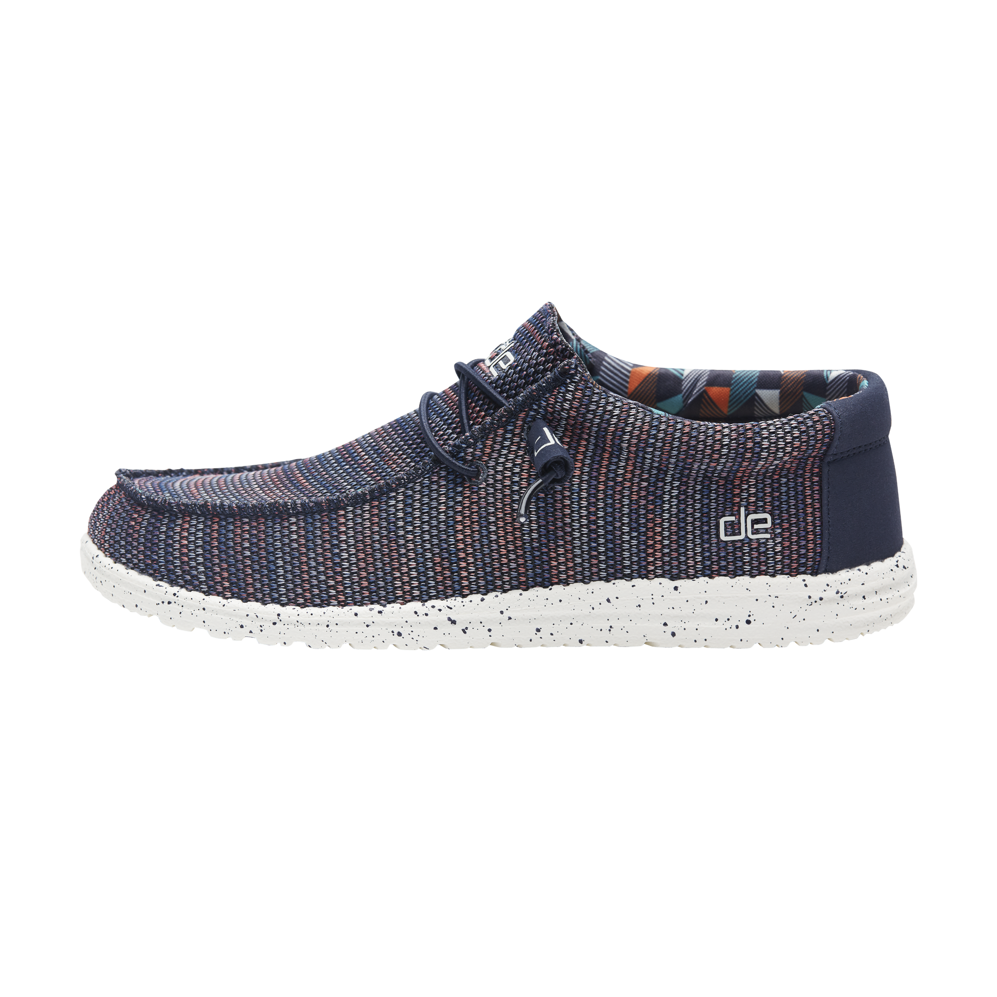 Mens Wally Sox Blue Orange Hey Dude South Africa