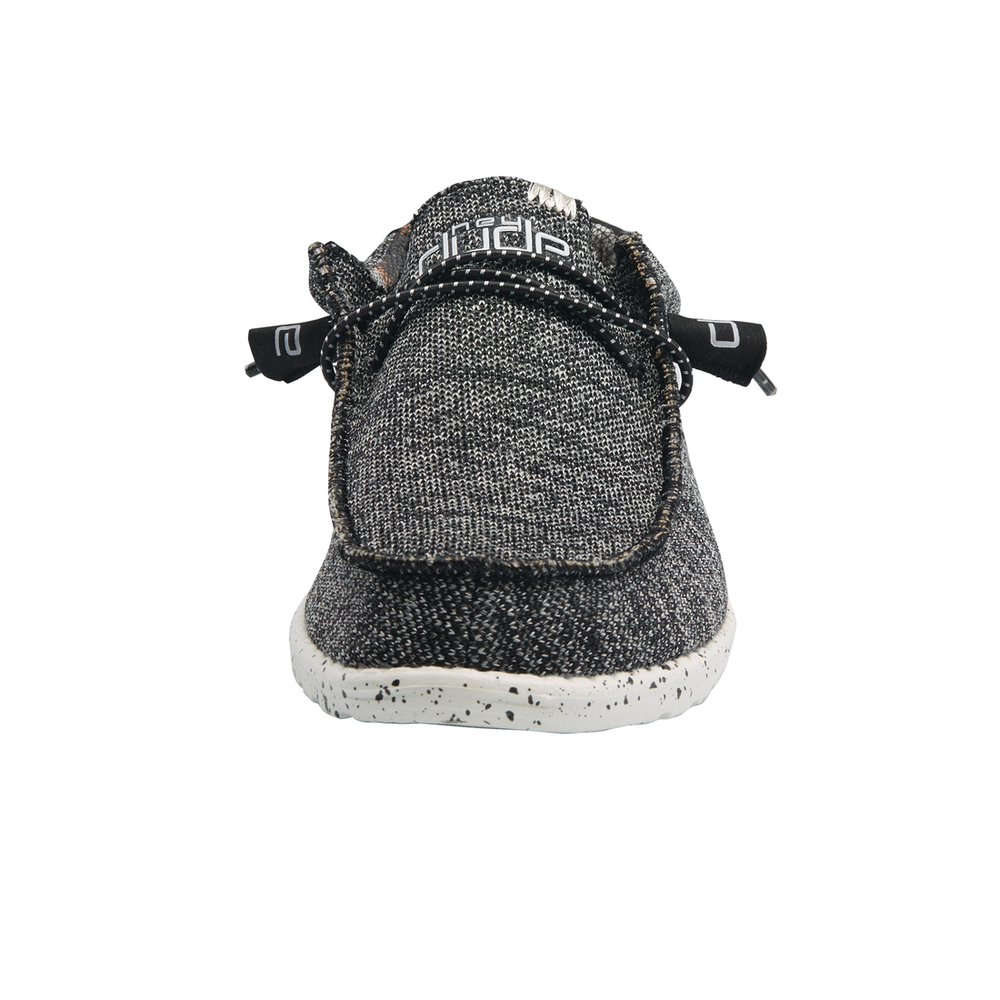 Mens Wally Sox Canvas Black White