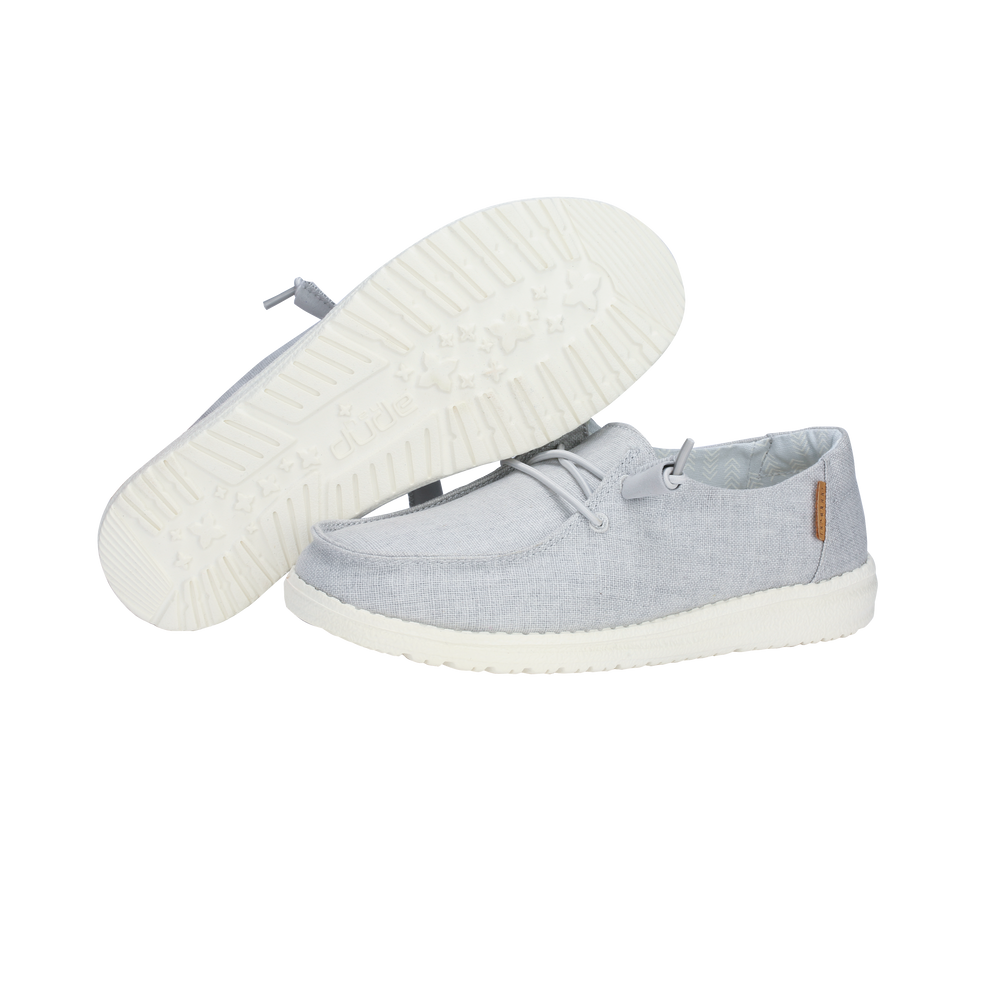 Womens Wendy Chambray Light Grey