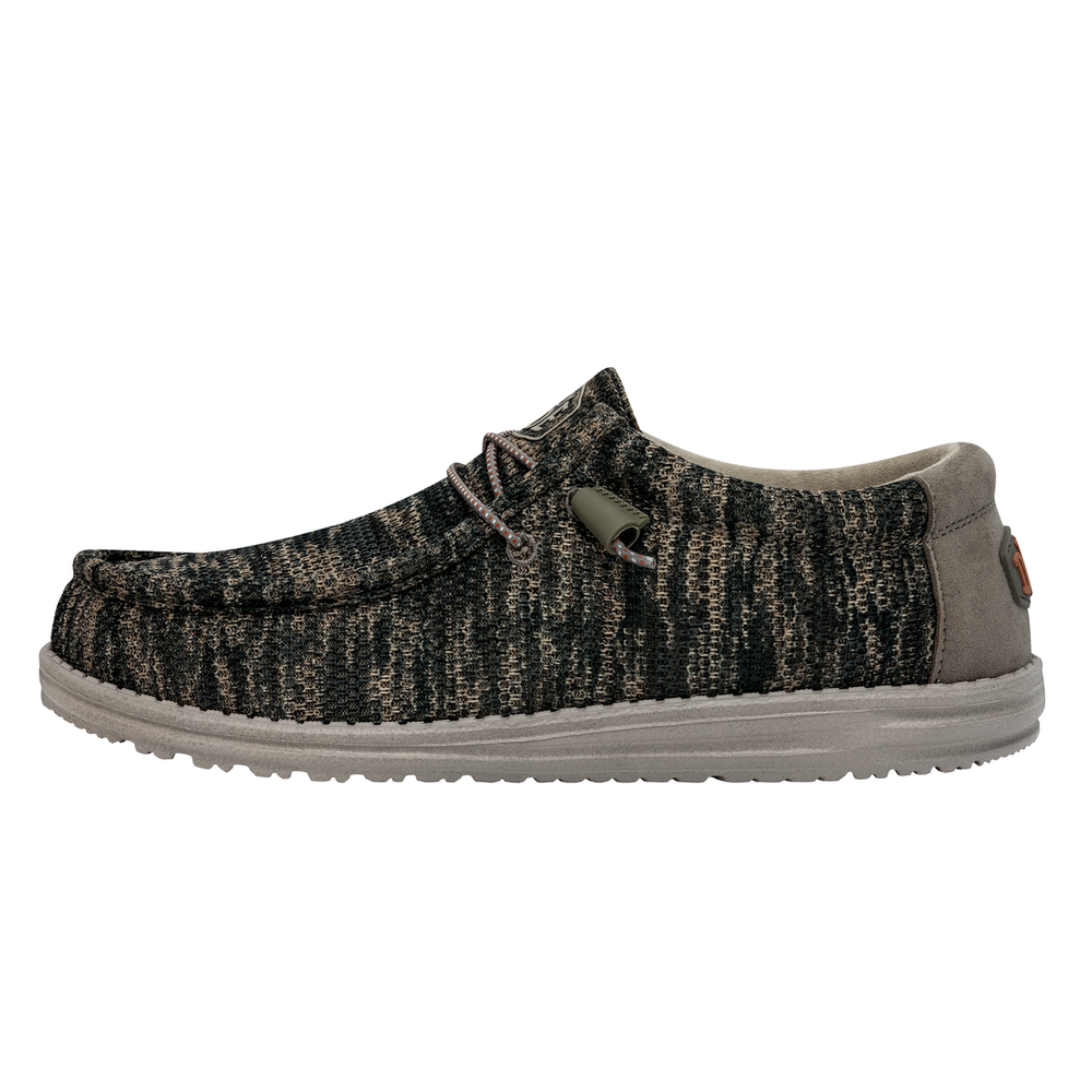 Mens Wally Sox Canvas Woodland Camo