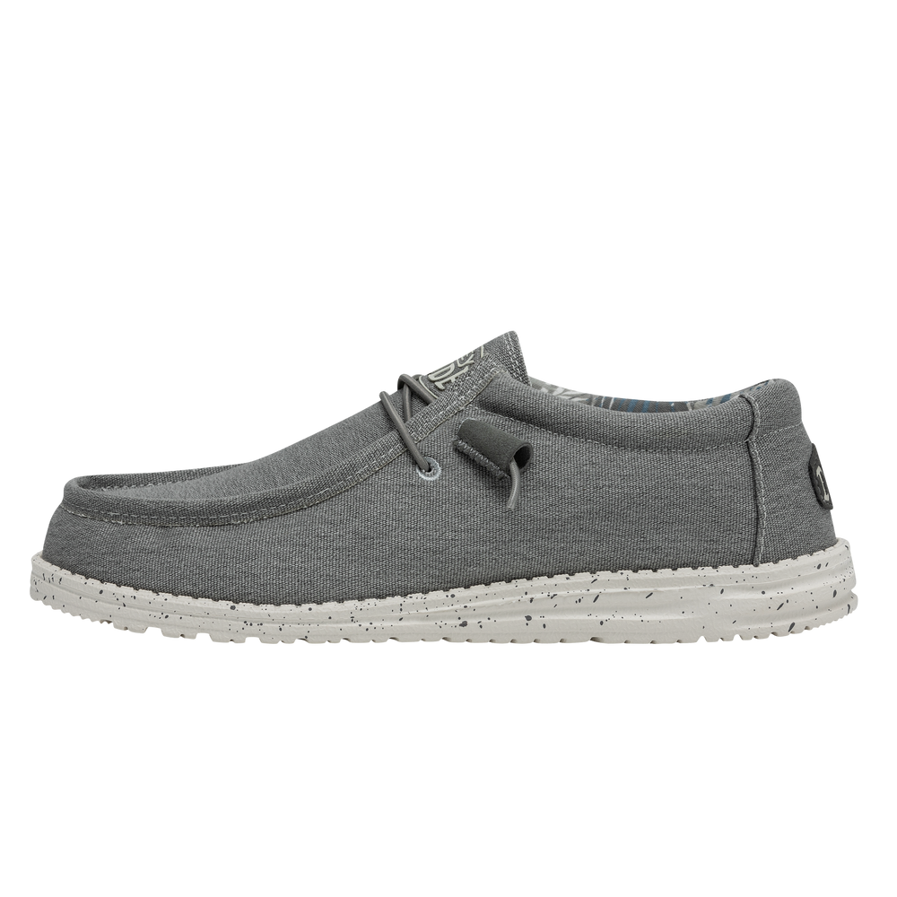 Mens Wally Stretch Canvas Iron