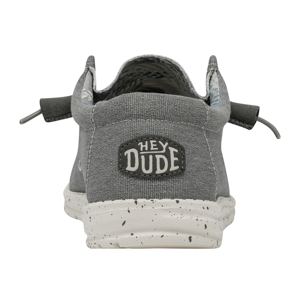 Mens Wally Stretch Canvas Iron