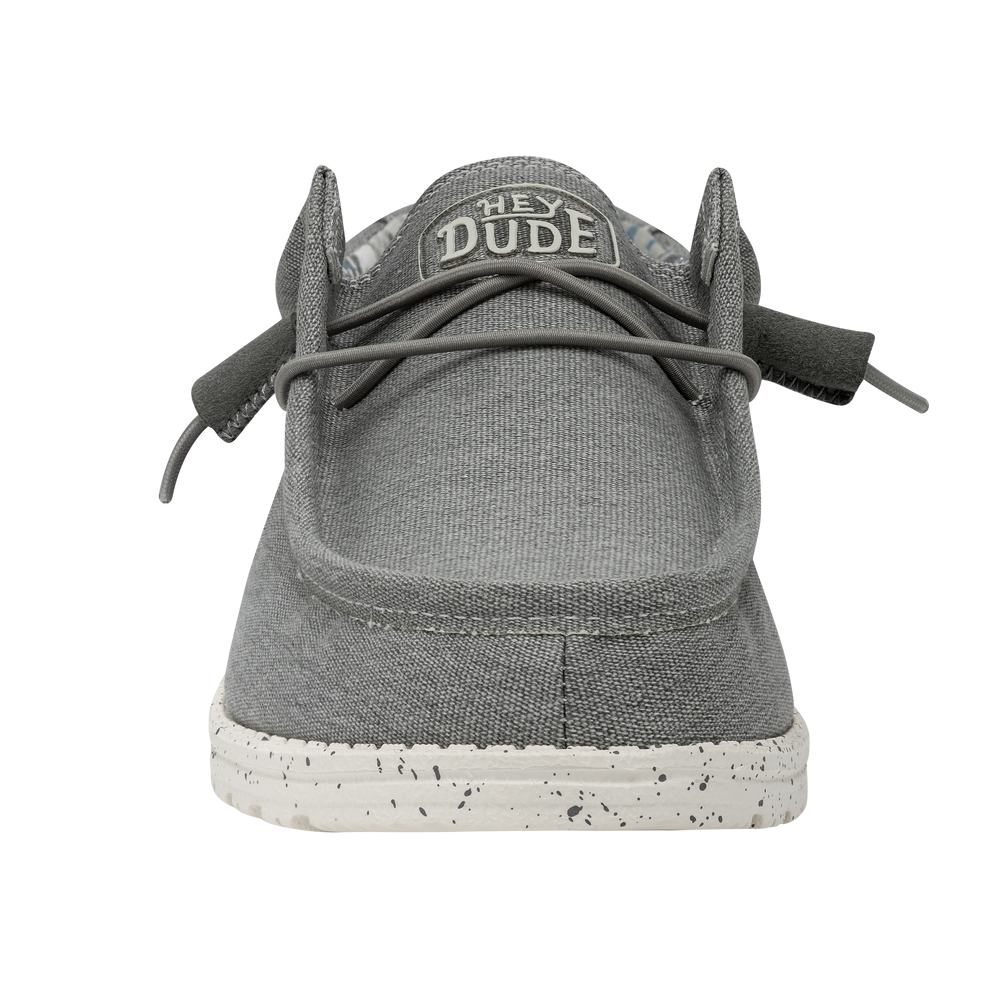 Mens Wally Stretch Canvas Iron