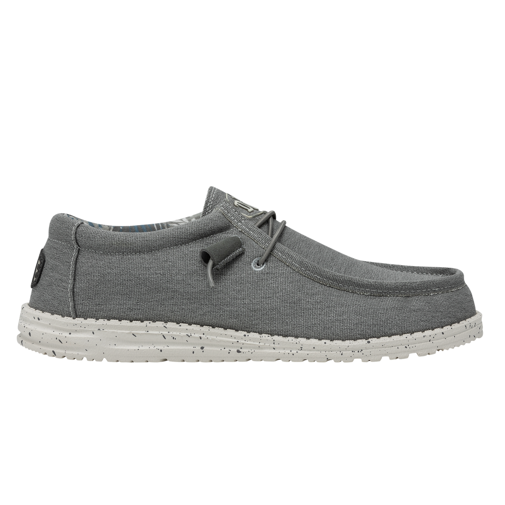 Mens Wally Stretch Canvas Iron