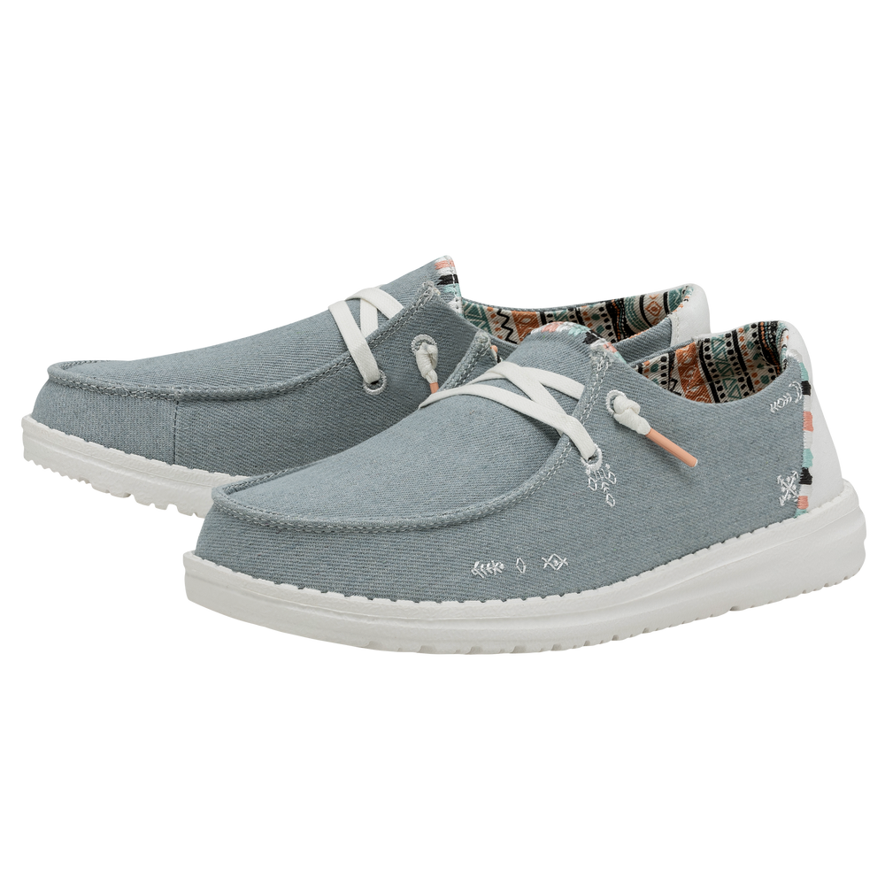 Womens Wendy Boho Light Denim