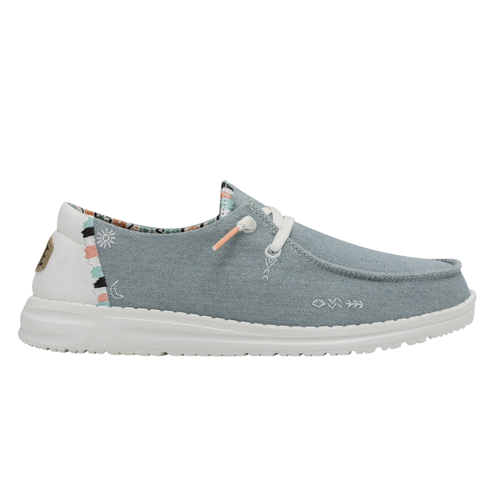 Womens Wendy Boho Light Denim