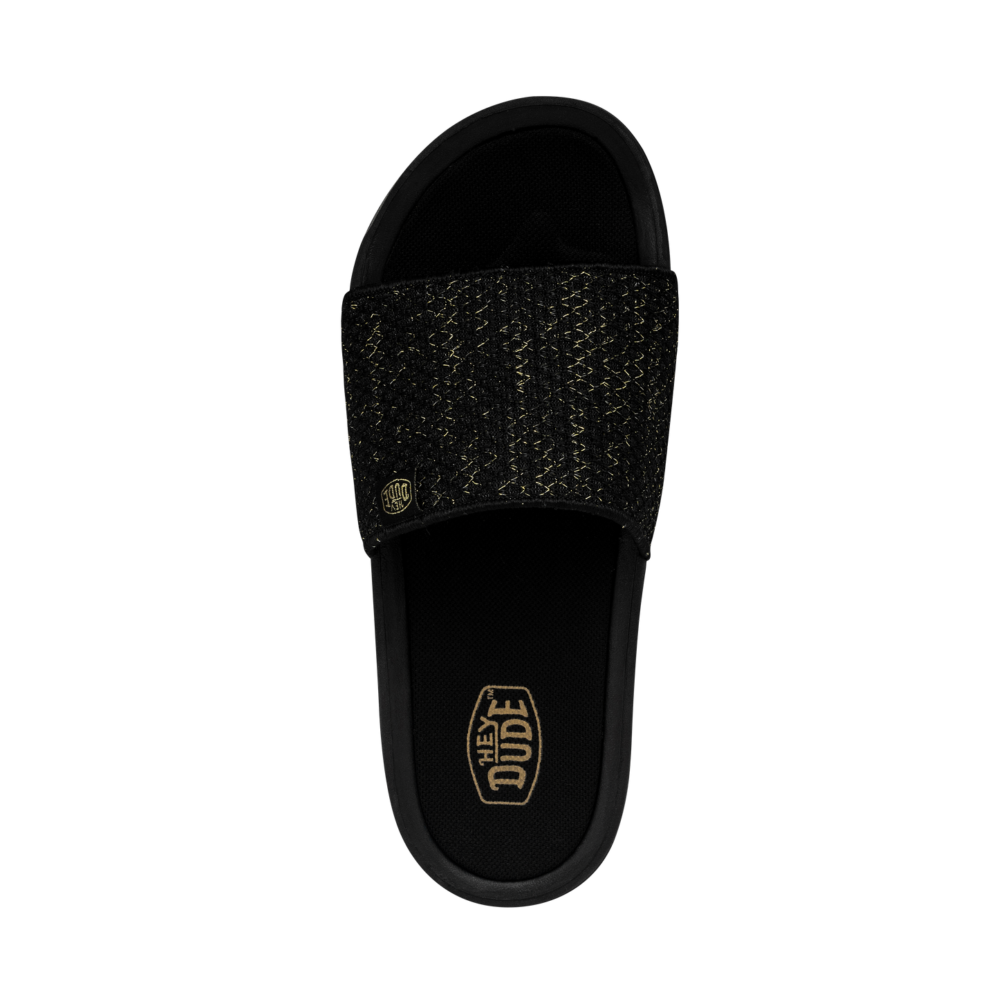 Womens Chandler Knit Black Gold