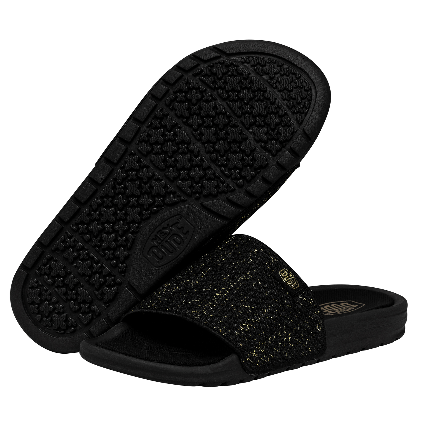 Womens Chandler Knit Black Gold