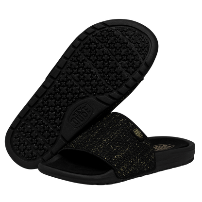 Womens Chandler Knit Black Gold