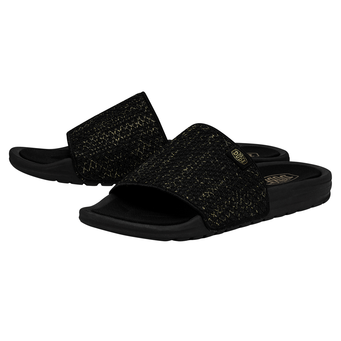 Womens Chandler Knit Black Gold