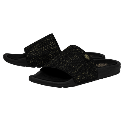 Womens Chandler Knit Black Gold