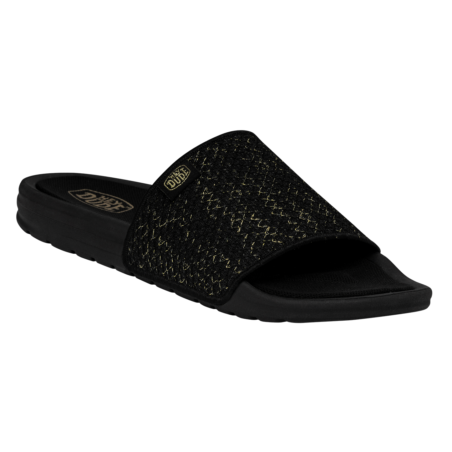 Womens Chandler Knit Black Gold