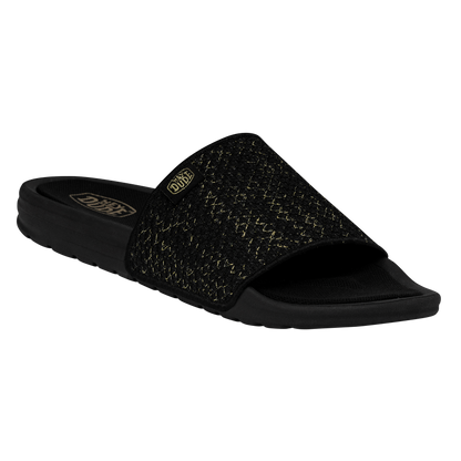 Womens Chandler Knit Black Gold