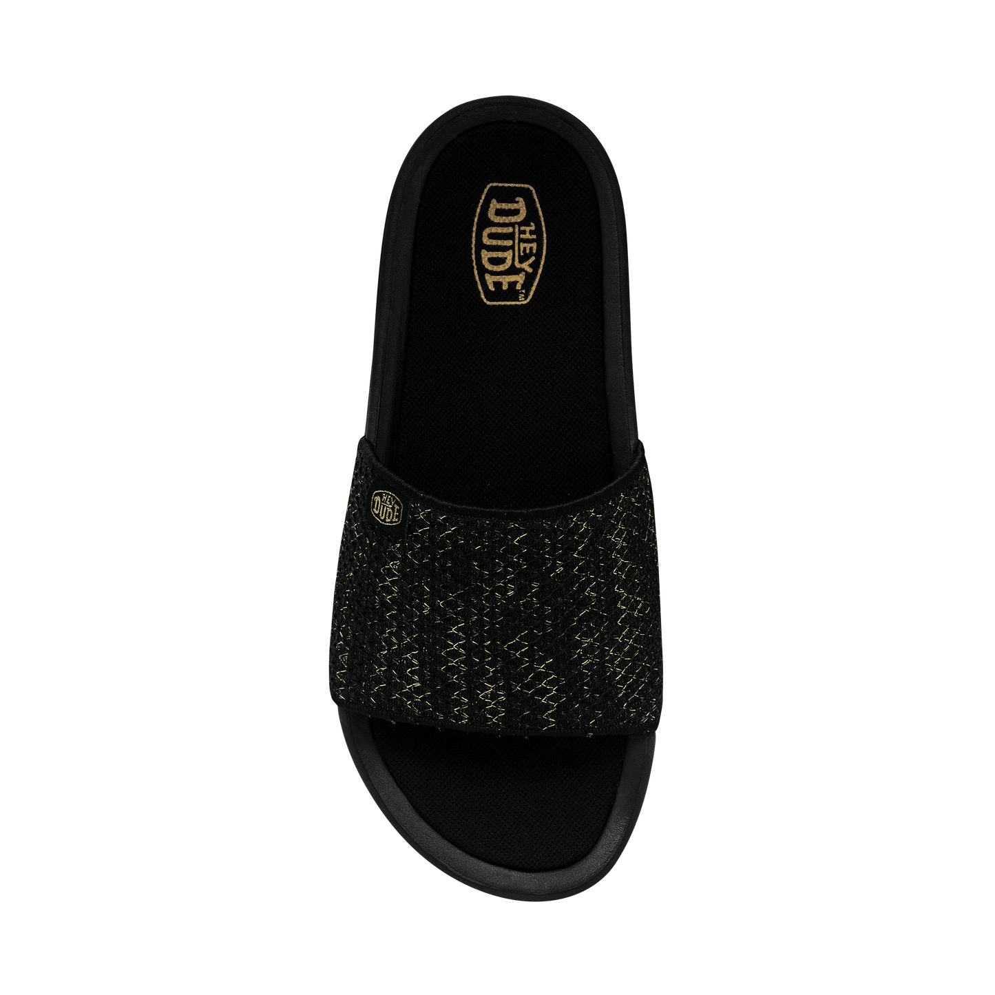 Womens Chandler Knit Black Gold