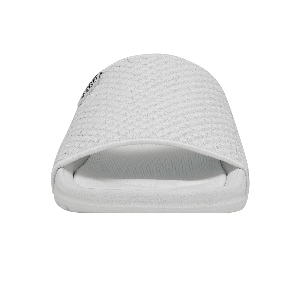 Womens Chandler Knit White Silver