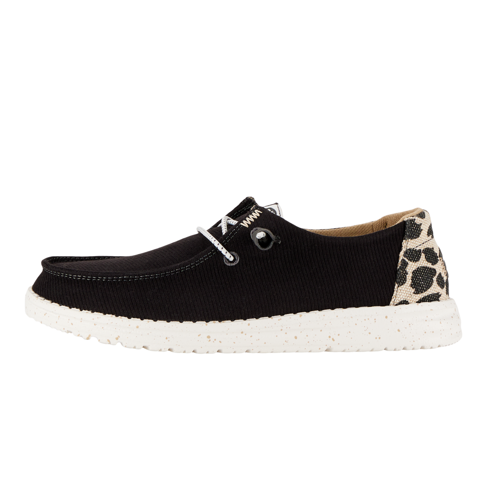 Women's Wendy Leopard Black Leopard