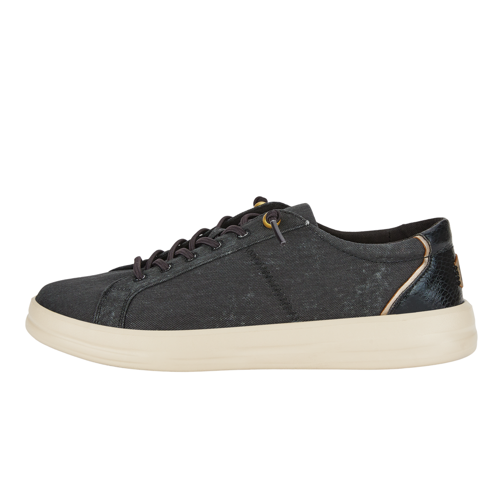 Women's Karina Classic Black Snake