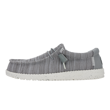 Mens Wally Stretch Mesh  Grey