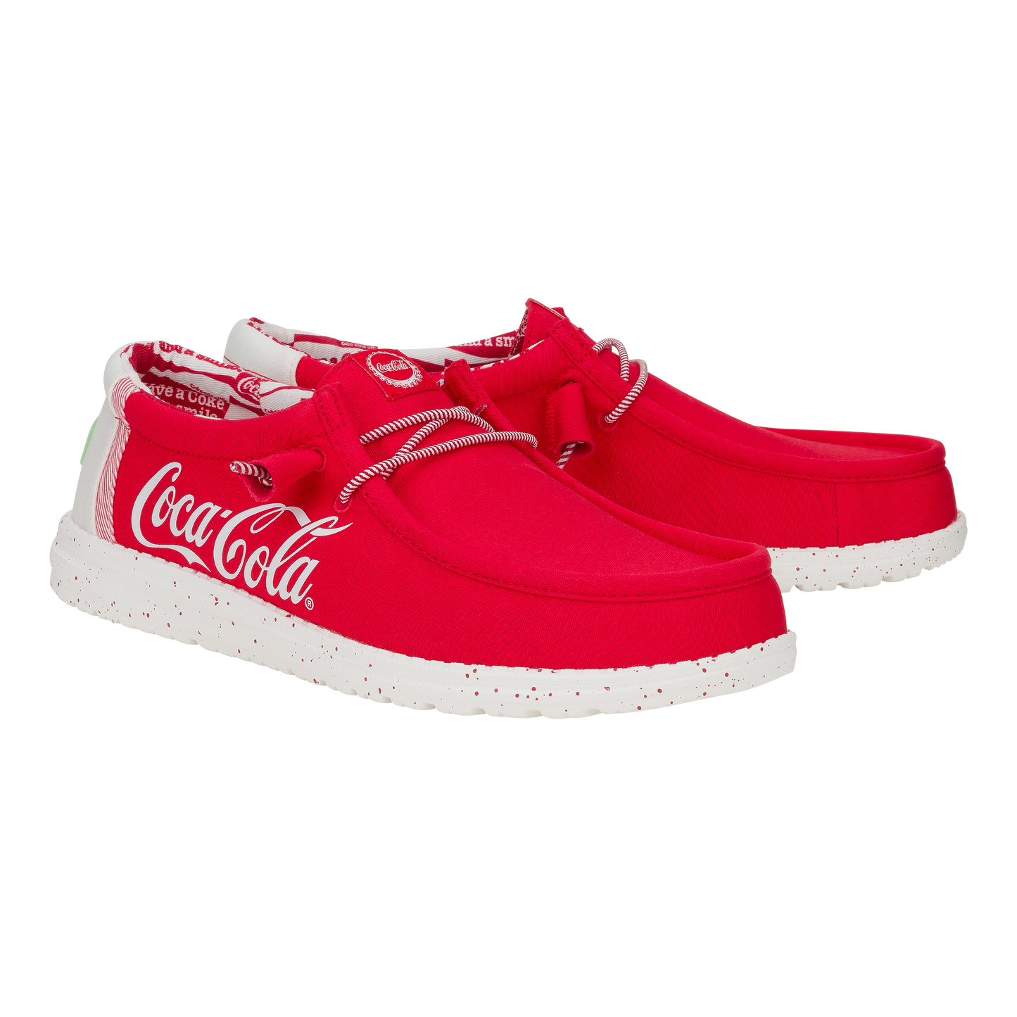 Mens Wally Coke True Red White