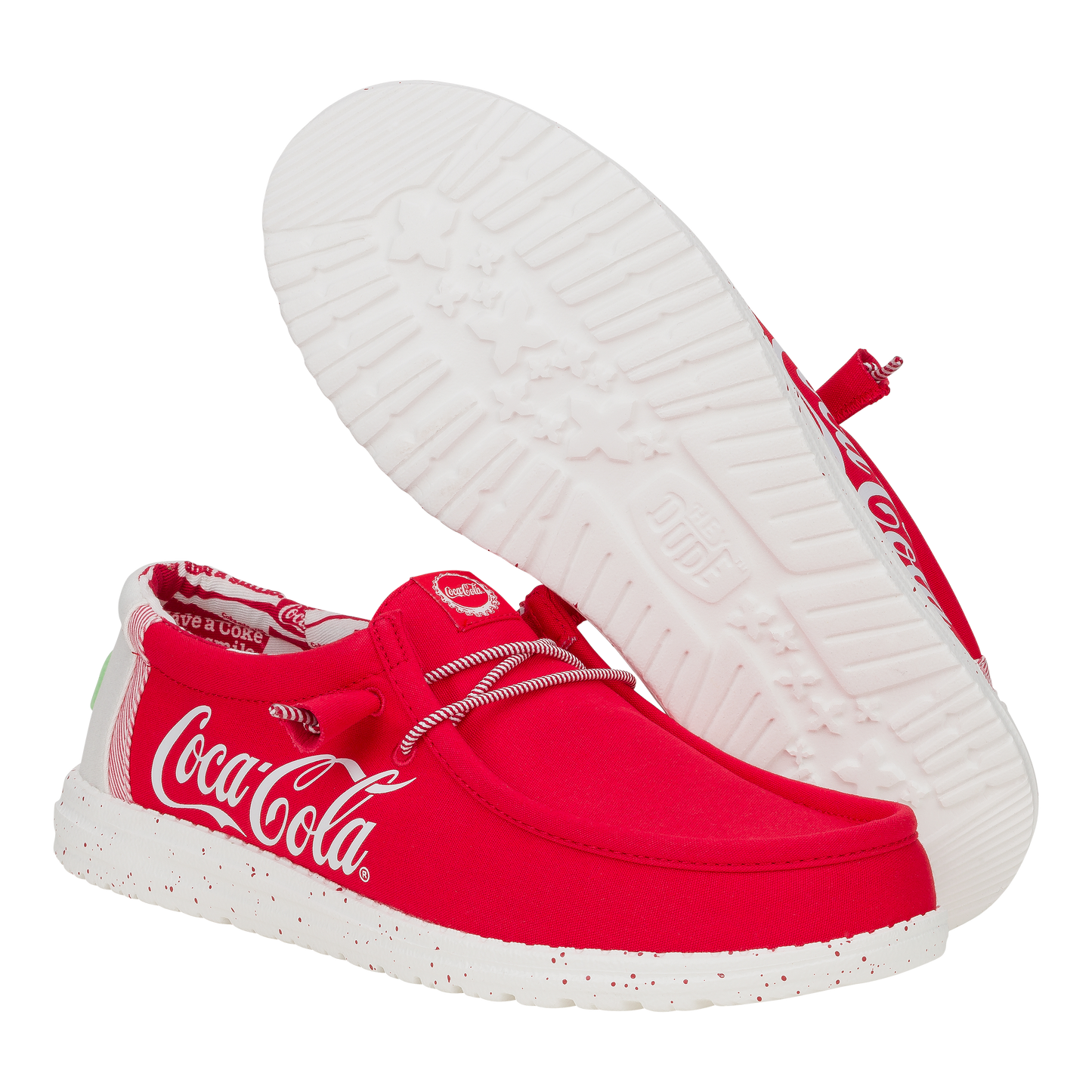 Mens Wally Coke True Red White