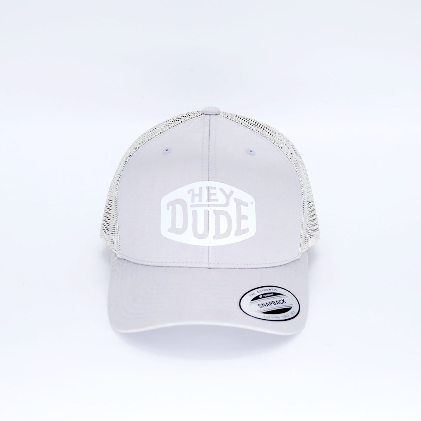 Adult Unisex Trucker Cap Silver