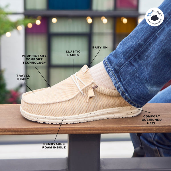 Wally Stretch Sox Irish Cream/Egret